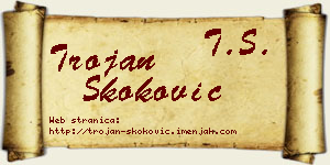 Trojan Skoković vizit kartica